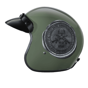 Cruiser 3/4 Shell Helmet - "2nd Amendment Seal" 5