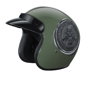 Cruiser 3/4 Shell Helmet - "2nd Amendment Seal" 1