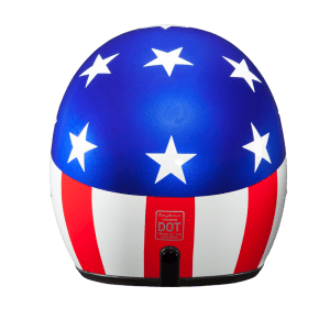 Cruiser 3/4 Shell Helmet - "Captain America" 4