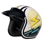 DOT Approved Daytona 3/4 Cruiser - Lightning