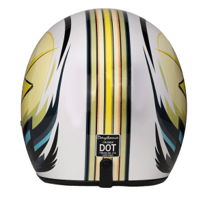 Cruiser 3/4 Shell Helmet - "Lightning" 4