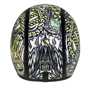 Cruiser 3/4 Shell Helmet - "Money" 4