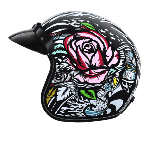 Cruiser 3/4 Shell Helmet - "Tribal" 5