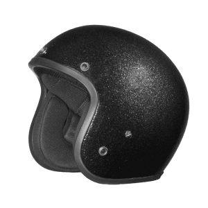 Cruiser 3/4 Shell Helmet - Black Metal Flake 6