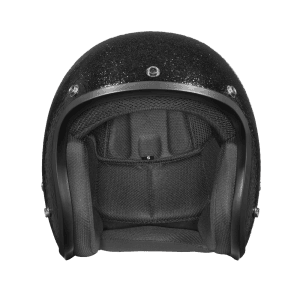 Cruiser 3/4 Shell Helmet - Black Metal Flake 2
