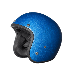 Cruiser 3/4 Shell Helmet - Blue Metal Flake 6