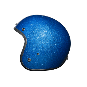 Cruiser 3/4 Shell Helmet - Blue Metal Flake 5