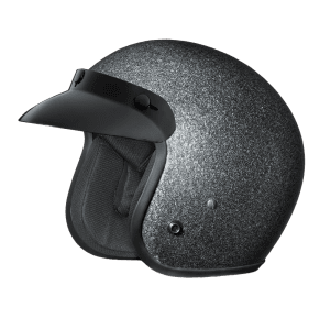 Cruiser 3/4 Shell Helmet - Gun Metal Flake 1