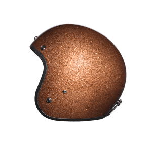 Cruiser 3/4 Shell Helmet - Root Beer Metal Flake 5