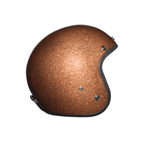 Cruiser 3/4 Shell Helmet - Root Beer Metal Flake 3