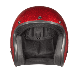 Cruiser 3/4 Shell Helmet - Red Metal Flake 2