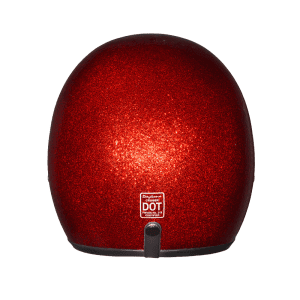 Cruiser 3/4 Shell Helmet - Red Metal Flake 4