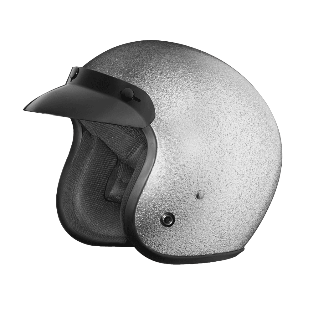 Cruiser 3/4 Shell Helmet - Red Metal Flake 1