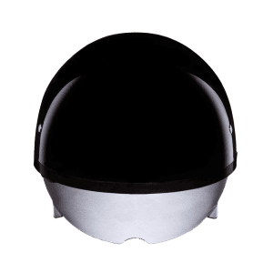 Skull Cap with Inner Shield - Gloss Black 4