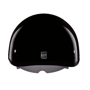 Skull Cap with Inner Shield - Gloss Black 8