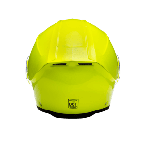 Glide helmet - fluorescent yellow 3