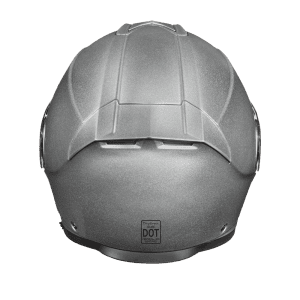 Glide helmet - silver metallic 3