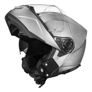 Glide helmet - silver metallic 1