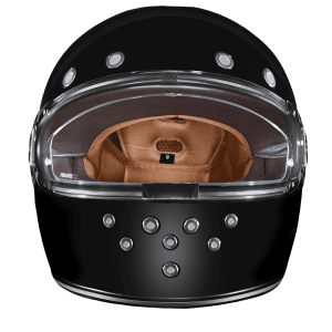 Retro - hi-gloss black with chrome accents 5