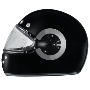 Retro - hi-gloss black with chrome accents 2