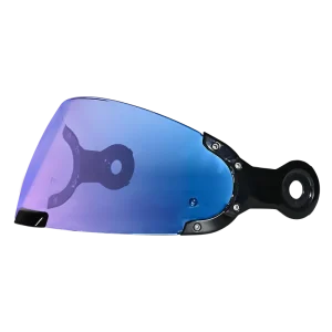 Retro shield in Blue