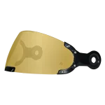 Retro shield in Gold