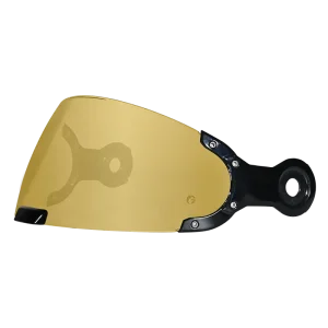 Retro shield in Gold