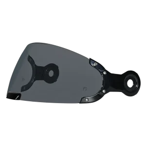 Retro shield in Smoke