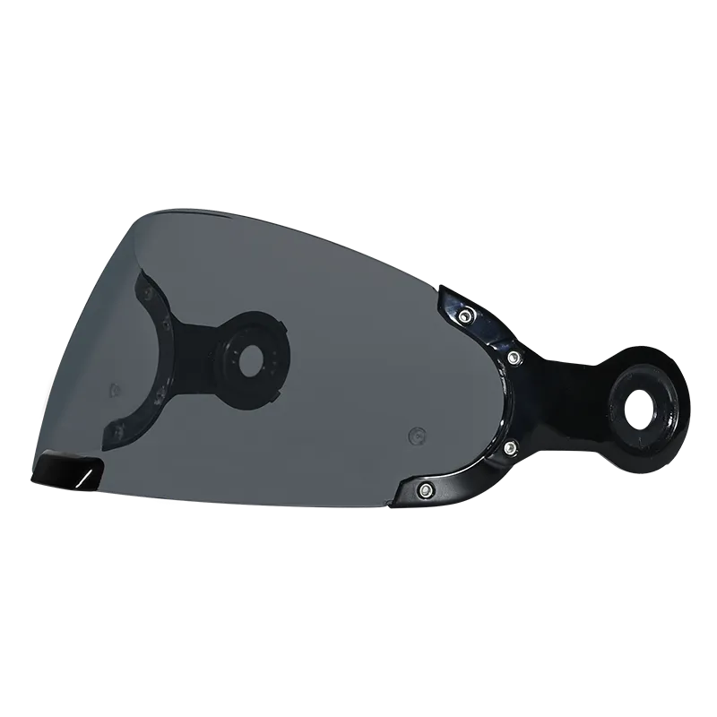 Retro shield in Smoke